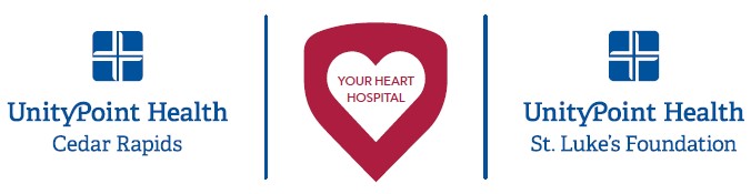 UnityPoint Health / St. Luke's Hospital sponsor logos